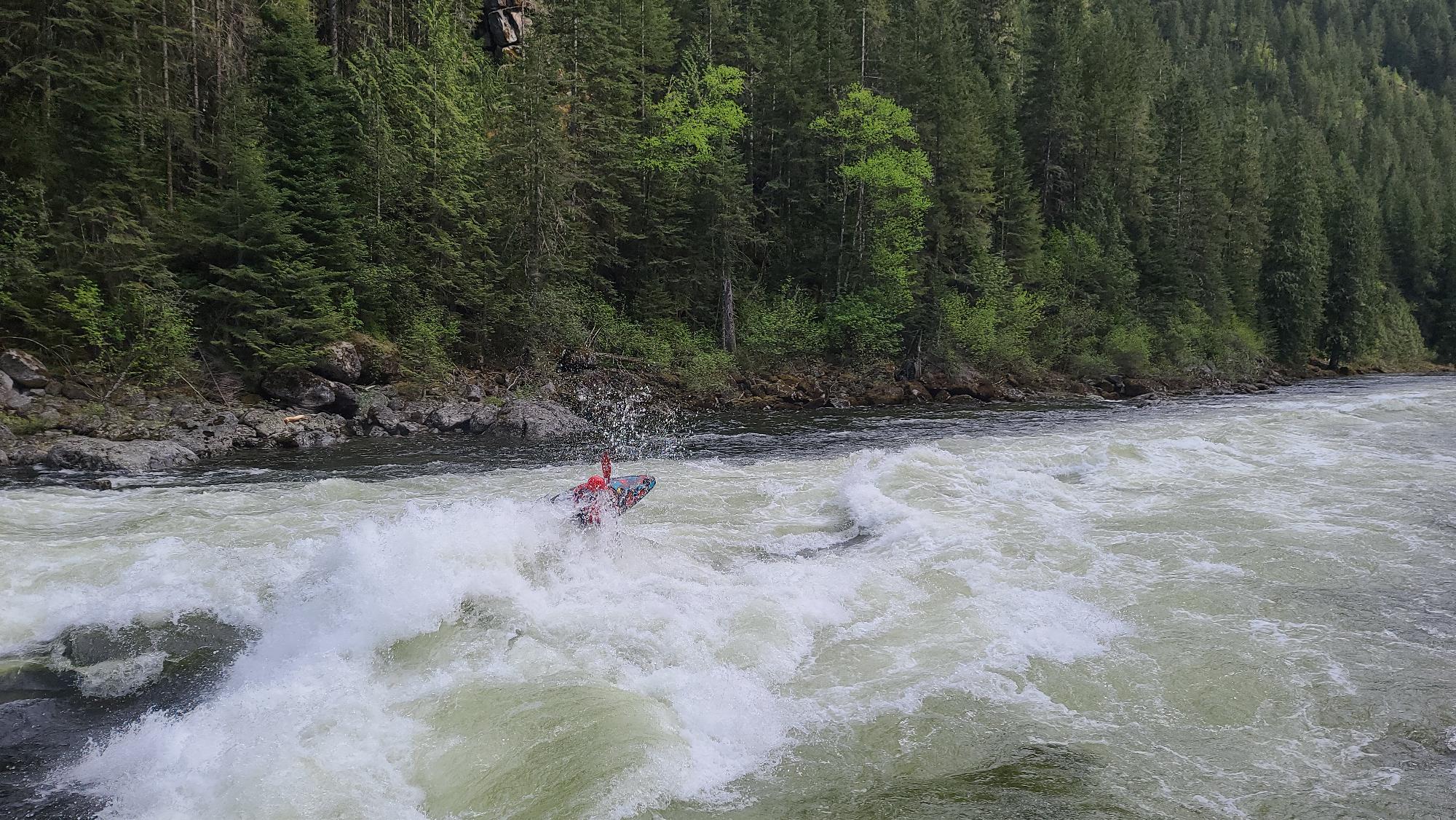 Lochsa Falls via Kayak