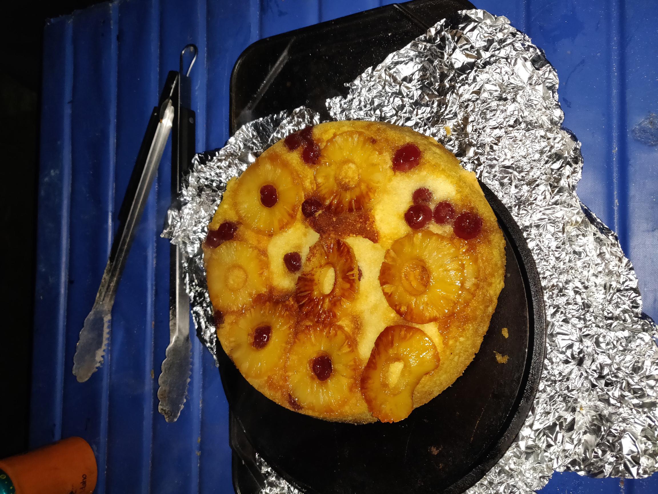 No trip is complete without Brett&rsquo;s famous pineapple upside down cake